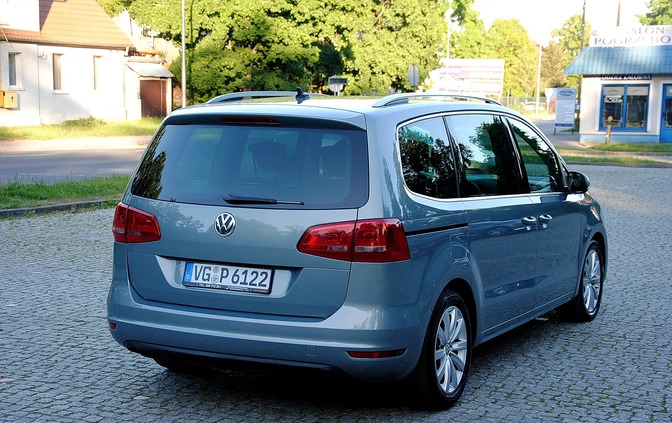 Volkswagen Sharan cena 76900 przebieg: 142000, rok produkcji 2015 z Oława małe 121